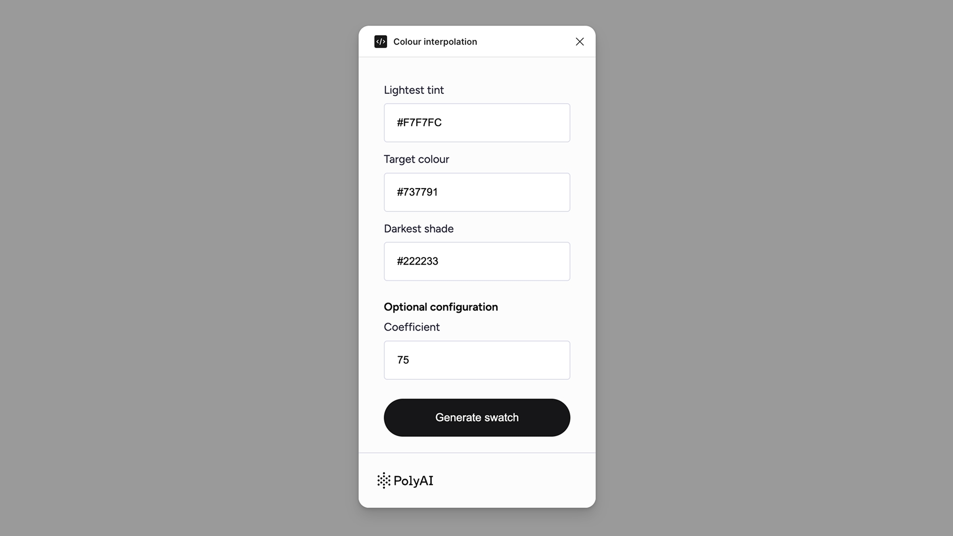 The plugin in action