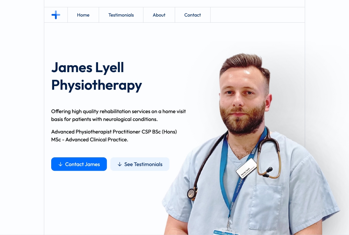 James Lyell Physiotherapy Homepage