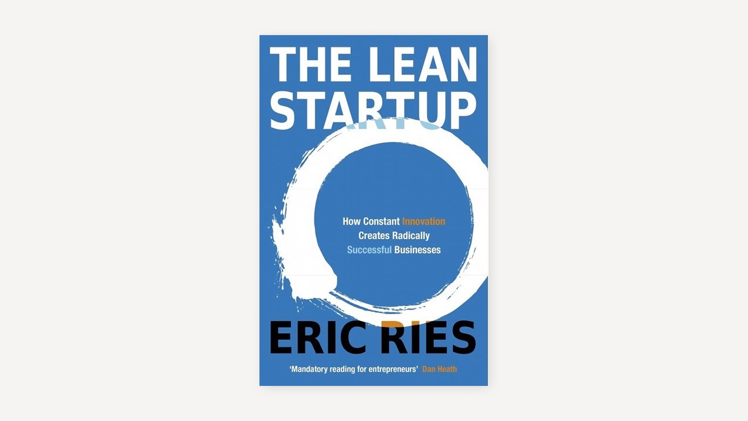 The Lean Startup Book Cover